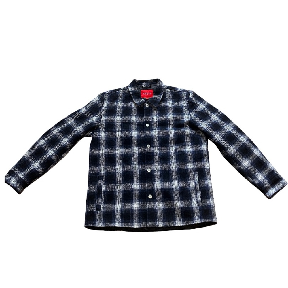 GUESS wool flannel